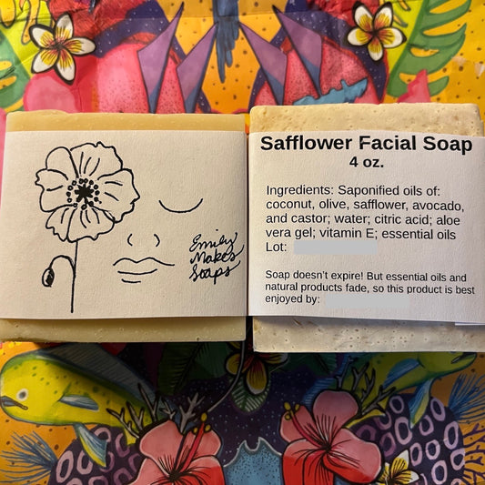 Safflower Facial Soap